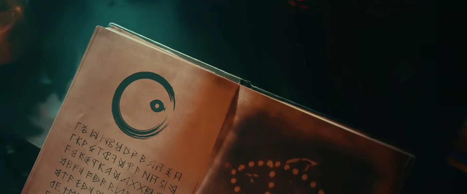 An open illustrated book from Matsya